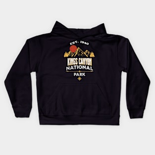 Kings Canyon National Park Kids Hoodie